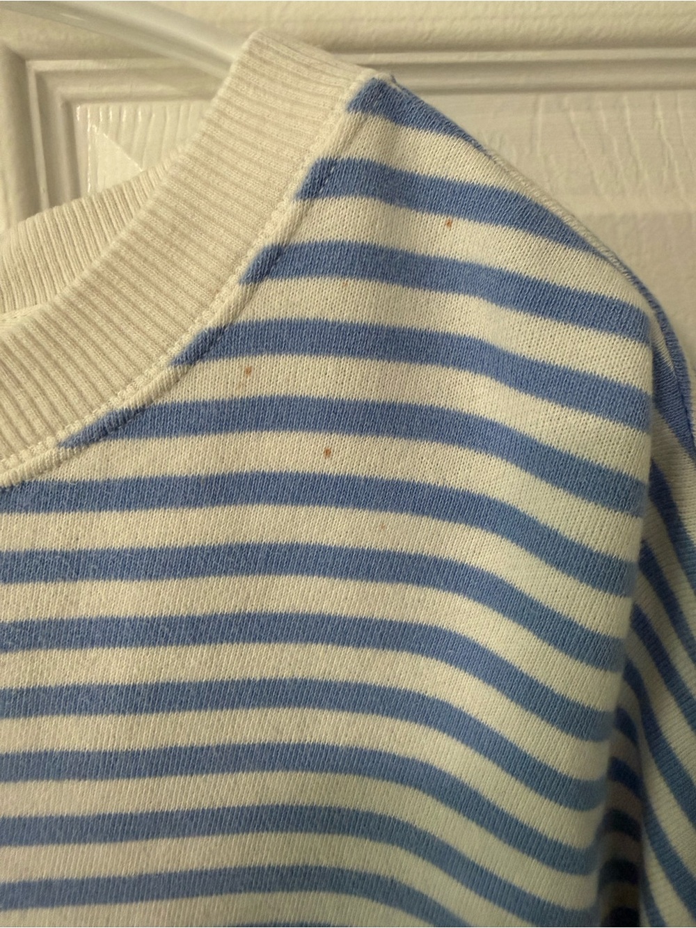Blue & White Striped Aerie Crewneck - Picture 3 of 3